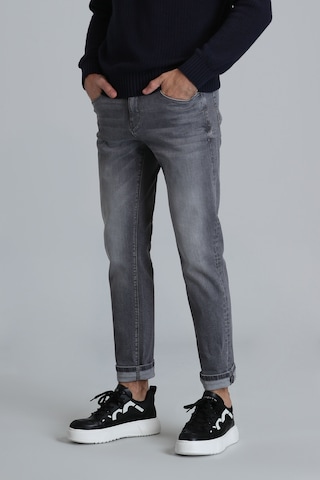 Lufian Stef Smart Jean Erkek Pantolon Slim Fit Açık Gri Açık Gri 111200174100180 Açık Gri