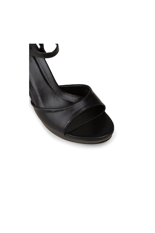 Deery Kadın Siyah Platform Topuklu Sandalet - K1301zsyhc01 Siyah