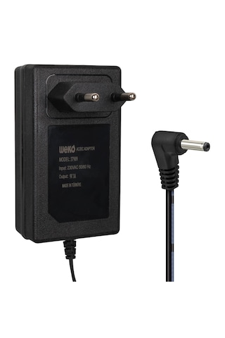 Weko 9 Volt 3 Amper 3.5x1.35mm Soket Şarj Cihazı - Güç Adaptörü