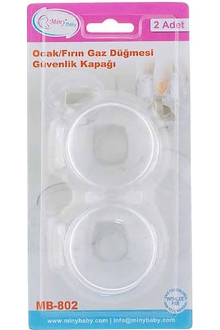 Miny Baby Ocak-Fırın Gaz Düğmesi Güvenlik Kapağı 2'Li