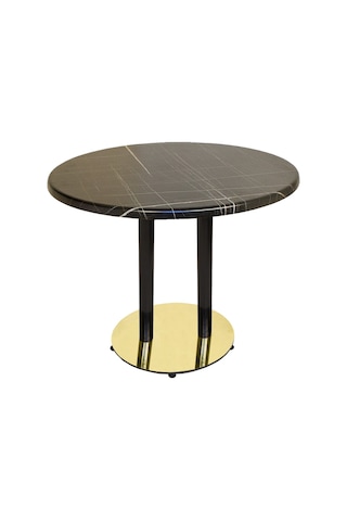 Karanfil Gold Mega Werzalit Yuvarlak Mutfak Masası 107cm