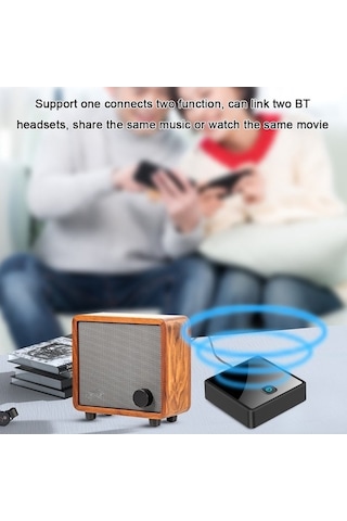 Ebitda Fiber Optik Bluetooth 5.0 Ses Verici Alıcısı Adaptör - Kablo Ve Bt Cihazları Bağlantısı