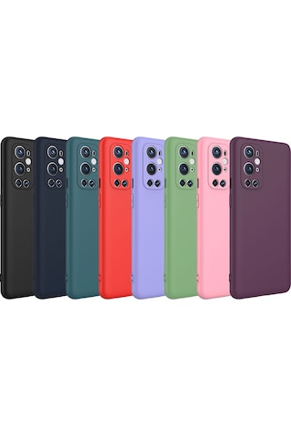 Goocamp One Plus 9 Pro Kılıf Mara Lansman Kapak - Lila Lila