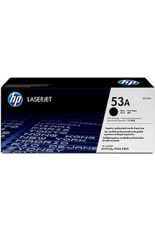 Hp Q7553A 53A Siyah Toner