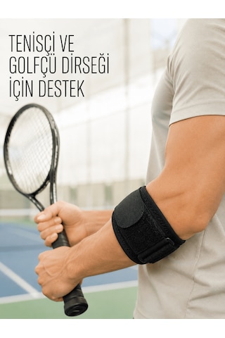 Mrcelikpazar Ayarlanabilir Epikondilit Bandı Tenis Golf Ve Sporcu Dirsek Desteği Diğer