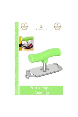 Kapakaçacağı Paslanmaz Çelik Ayarlanabilir Ergonomik Sağlam Mutfak Gereci Piknik Pratik Kapak Açaca Çok Renkli