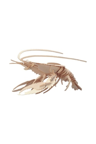 Ahşap Istakoz 3d Bulmaca Puzzle Yapboz 45 Parça - Fc334