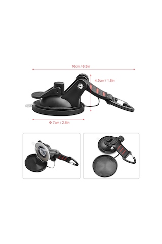 Yifomall Kamp, Araba Ve Ev İçin 4'lü Kırmızı Süpürge Bağcıklı Sabitleyici Kanca - Yumuşak Yüzeylere Tutunur, Çeşitli Eşyaları Asmak İçin