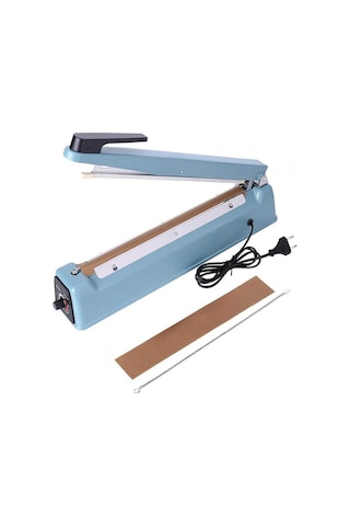 Psf-200 - 20cm Poşet Ağzı Kapama Yapıştırma Makinası - Metal Gövde + Yedek Tel Ve Teflon