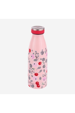 Pembe Paslanmaz Çelik Termos 350 Ml