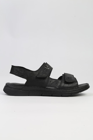 Pierre Cardin Pc-7150 - 2115 Siyah-erkek Sandalet Siyah