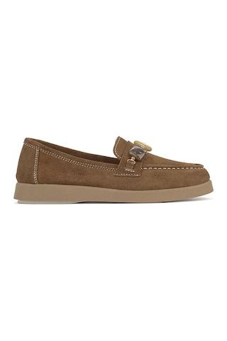 Ziya, Kadın Hakiki Deri Loafer Ayakkabı 161359z710 Caramel 161359z710 809