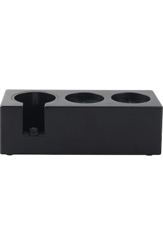 Tenfowee Kahve Abs 3-1 Fonksiyonlu Tutucu: 51/53/58mm Uyumlu, Poşet Ve Press Depolama, Dikey Ayar, Siyah Plastik Siyah