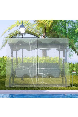 Yektahome Şeria Salıncak Koruma Örtüsü Şefaf Yağmurluk 230 Cm (306868074) Şeffaf