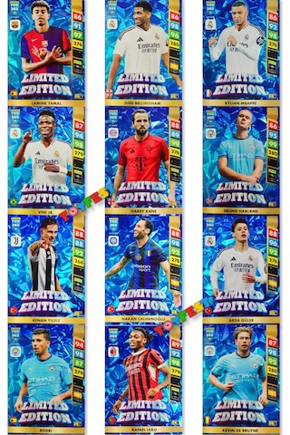 Panini Fifa 365 - 2025 Official Special Edition Premium Card Futbolcu Kartları - 1 Paket 10 Kart