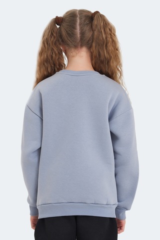 Slazenger Lone Çocuk Taş Gri Sweatshirt Taş Gri