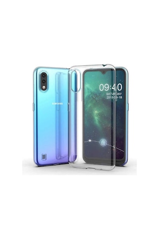 Galaxy Uyumlu A01 Kılıf Zore Süper Silikon Kapak