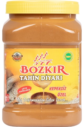 Güleroğlu Kepeksiz Bozkır Tahini Plastik Kutu Net 800 Gr