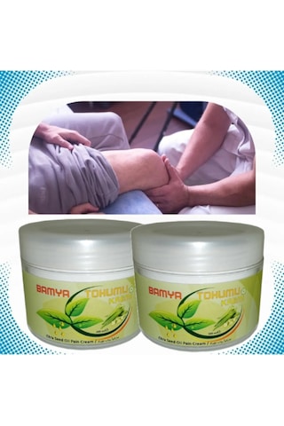 Süper Bamya Tohumu Yağı Masaj Kremi 100 Ml X 2 Ad