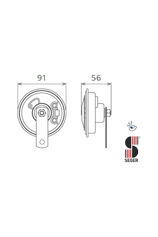 Seger Didit Korna Takımı 24 Volt Standart 50FO24 TEK TERMİNAL