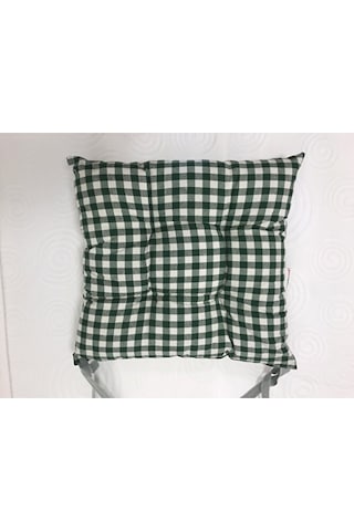 4lu Ahşap Sandalye Minderi-pofidik Bahçe Sandalye Minderi-40x40 C