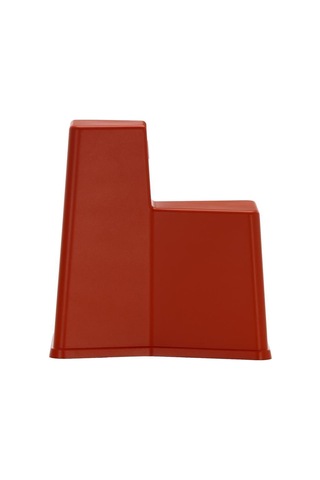 Vitra Stool Tool Tabure, Konstantin Grcic Tasarımı, Tüv Ve Gs Sertifikalı Modern Tasarım Kırmızı