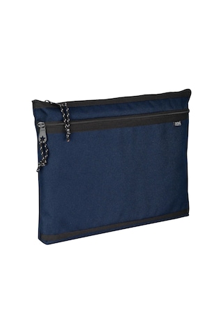 Jacbag Lacivert Erkek A4 Zip Folder İki Bölmeli Dosya Ve Evrak Çantası