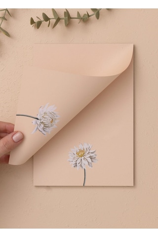 The Mia Art Line Mini Notluk Dahlia 15 X 21 Cm 40 Yaprak