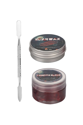 Cadılar Bayramı Özel Efekt Makyaj Seti - Gerçekçi Yara Ve Yara İzleri, Cilt Dostu, Parti Ve Kostümler İçin Çok Amaçlı Sfx Ürünü 1611