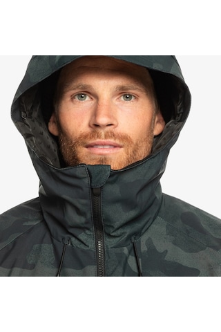 Quiksilver Mission Printed Block Erkek Snowboard Montu Haki