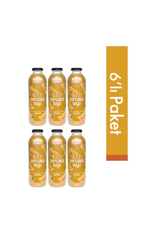 6'lı %100 Portakal Suyu 700 Ml