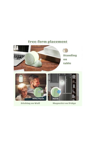 Salyangoz Gece Lambası, Odası Mutfak İçin Rahat Salyangoz Ş Çok Renkli