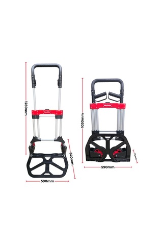Max Extra Fw-90l Katlanır Koli Taşıma Arabası 200 Kg
