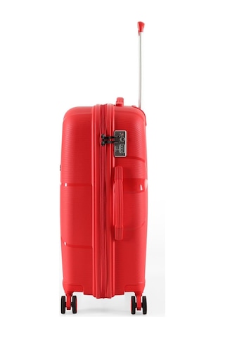 Ççs 5264 Polipropilen Büyük Boy Valiz Kırmızı