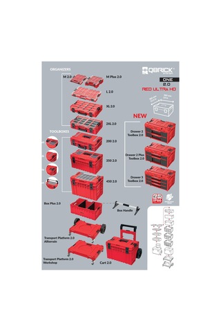 Qbrick System One Organizer Xl 2.0 Long Bin Ruhd Takım Çantası