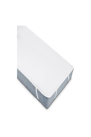 Mycey Bebe 70x140 Pamuk Alez Yatak Koruyucu Sıvı Geçirmez Beyaz