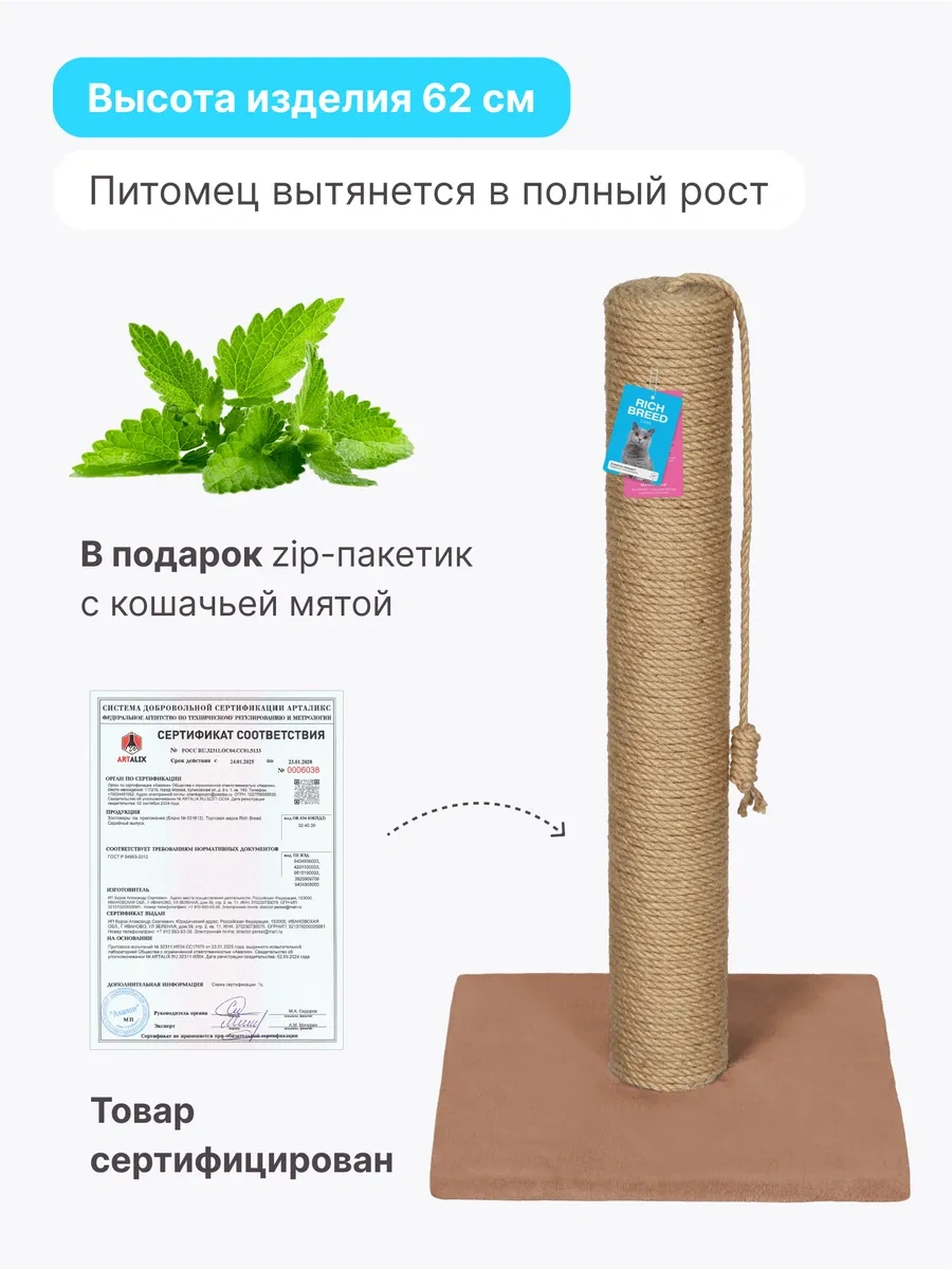 Rıch Breed Kedi İçin Tırmalama Direği Ayaklı Masa 37412027