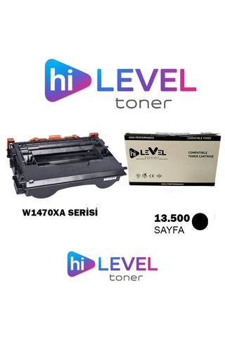 Ht-w1470xa Hilevel Toner,hp M610 Chipli 13.5k Sayfa Ekstra Yüksek Muadil Toner