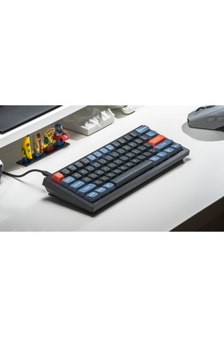 Keychron V4-B1 QMK Custom K Pro Red Switch RGB HotSwap Mekanik Klavye