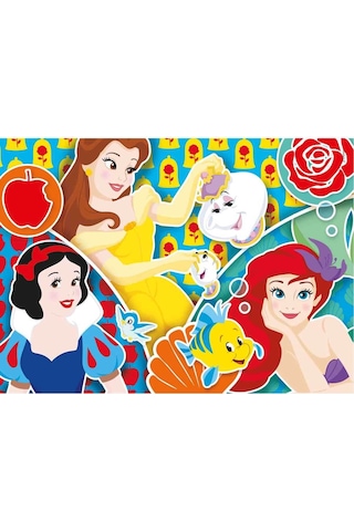 Clementoni Prensesler Kız Çocuk Puzzle 2X20 Parça 24766