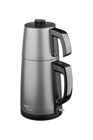 Leggno Gourmet Pro LE-GRM102STMGY Paslanmaz Çelik Çay Makinesi