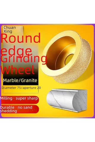 Yunboo Mermer, Kuvars Ve Seramik Çitlere Uygun Yarı Dairesel Testere, 10mm Taş İyileştirme, Hızlı Ve Dayanıklı El Fırçası Zımpara Diski