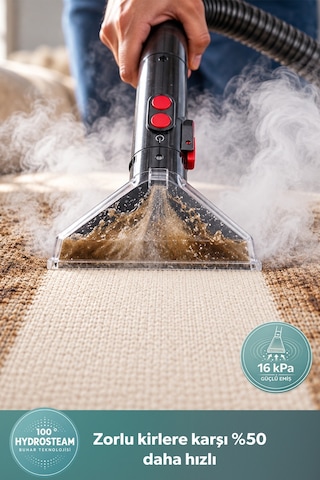 Homend Stain-x 1257h 2 İn 1 Halı Ve Buharlı Temizleme Makinesi