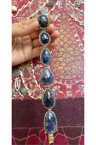 Slice Safir Elmas Bileklik