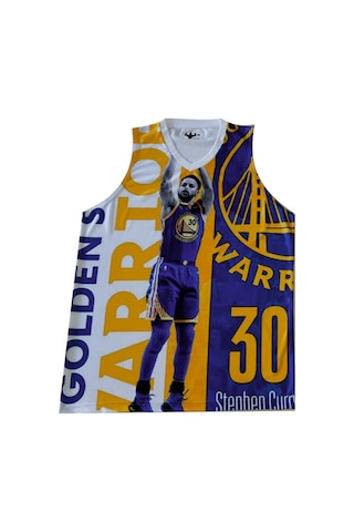 Stephen Curry Basketbol Forma Mavi