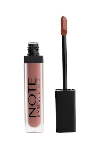 Mattemoist Lipgloss Yarı Mat Saten Bitişli Likit Ruj 403 Sugar Kiss - Nude