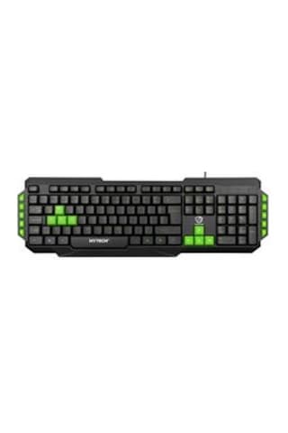 Hytech HYK-46 GAMY USB Yeşil Tuşlu Q Oyuncu Klavyesi