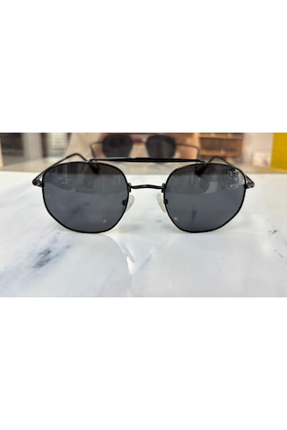 Bx 8013 C06 53ekt Large Beden Polarize Güneş Gözlüğü Siyah