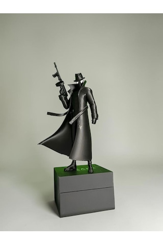 Spider-man Noir Örümcek Adam Karanlık Evren Detaylı Tasarım Koleksiyonluk Figür Heykel 15 Cm
