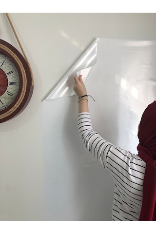 2 Tane Beyaz Tahta Akıllı Kağıt Tahta 100X120 Cm + Kalem